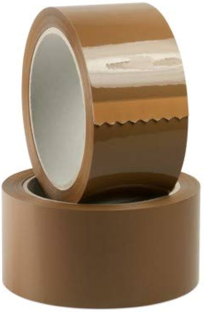 NASTRO ADESIVO MARRONE DA IMBALLAGGIO 50 mm x 66 mt.