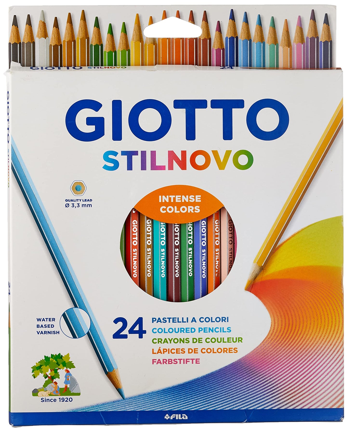 Giotto Stilnovo Pastelli a Colori 24 pezzi
