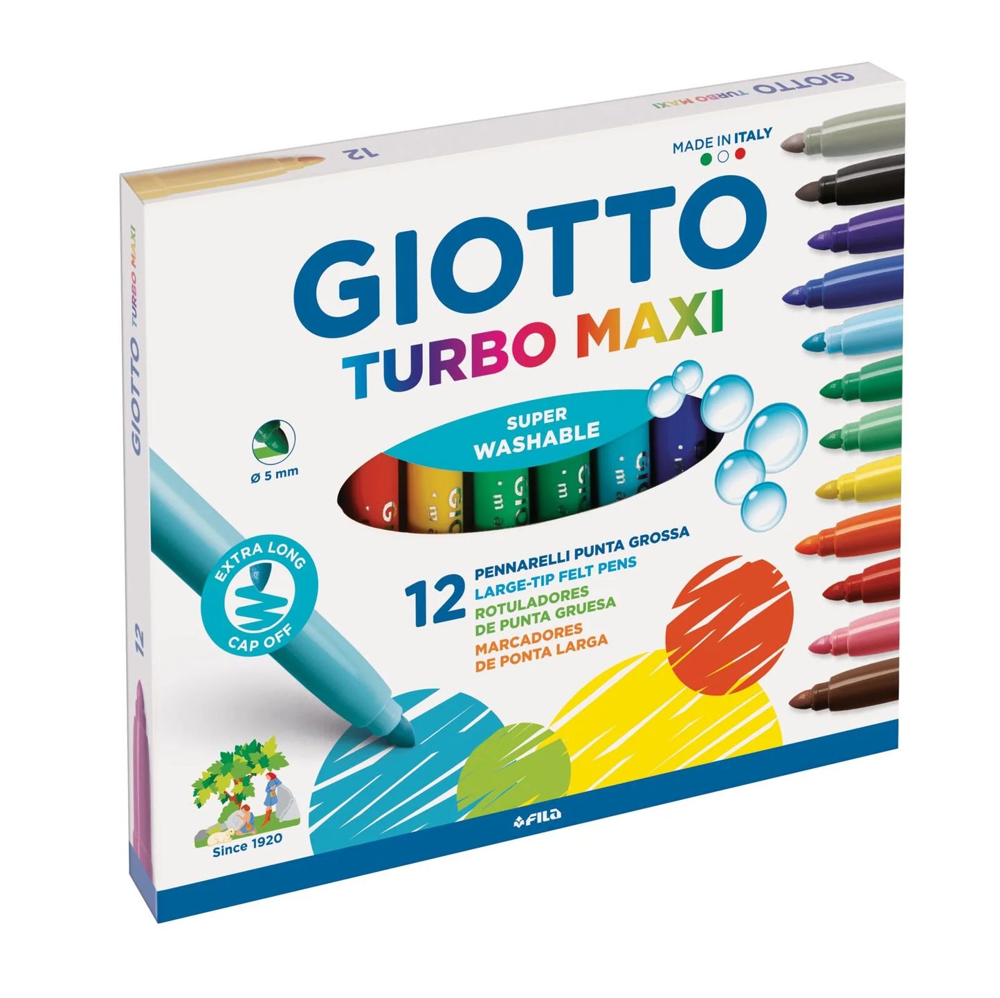 Giotto Turbo Maxi 12 Pezzi