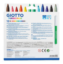 Giotto Turbo Maxi 12 Pezzi