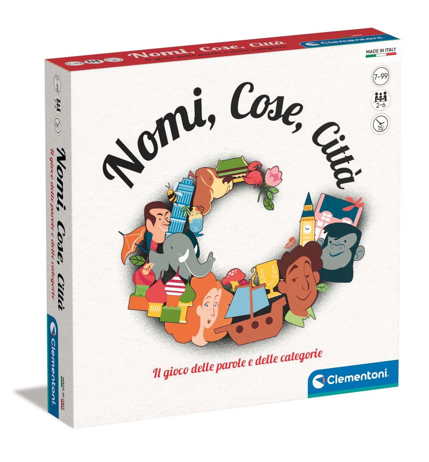 NOMI, COSE, CITTA' - GIOCO DA TAVOLO - CLEMENTONI